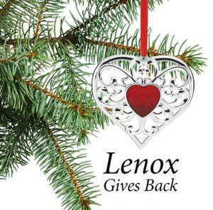 Your Thank You Gift from Lenox for your Donation of $25 or more! 
